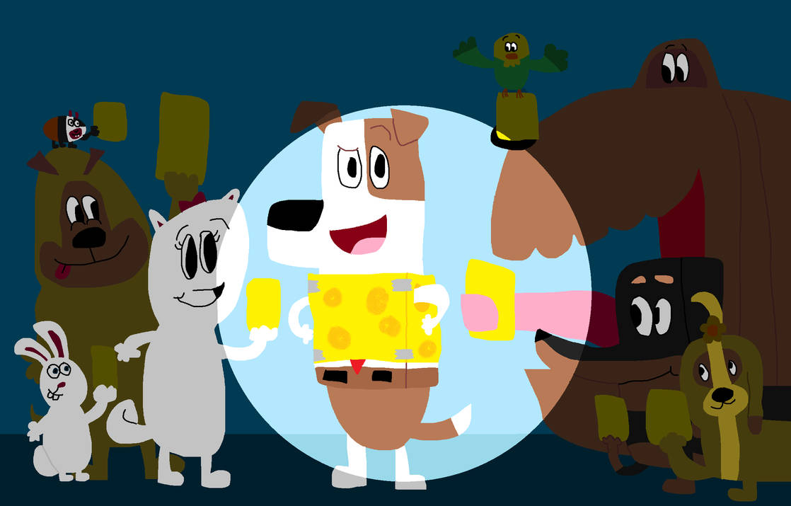 (Just a) Simple Sponge...Dog by ngellegani on DeviantArt