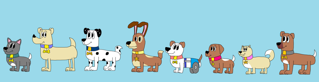 Deviantart Characters Dogs More dog Characters by ngellegani on DeviantArt