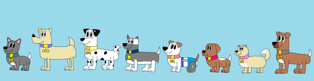 Deviantart Characters Dogs More dog Characters by ngellegani on DeviantArt