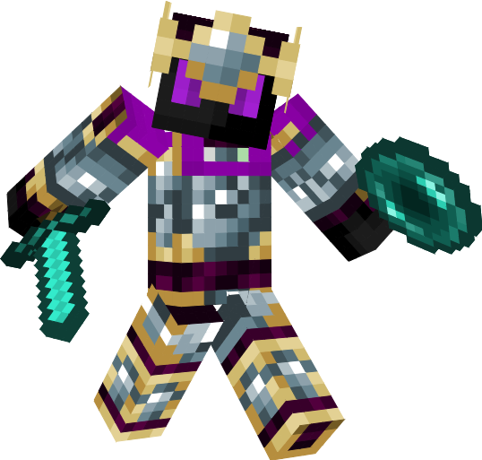 The Enderman Knight (Minecraft skin) by EvoliGirl11Drawing on DeviantArt