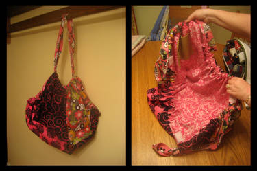 Hobo Bag: Pink Passion