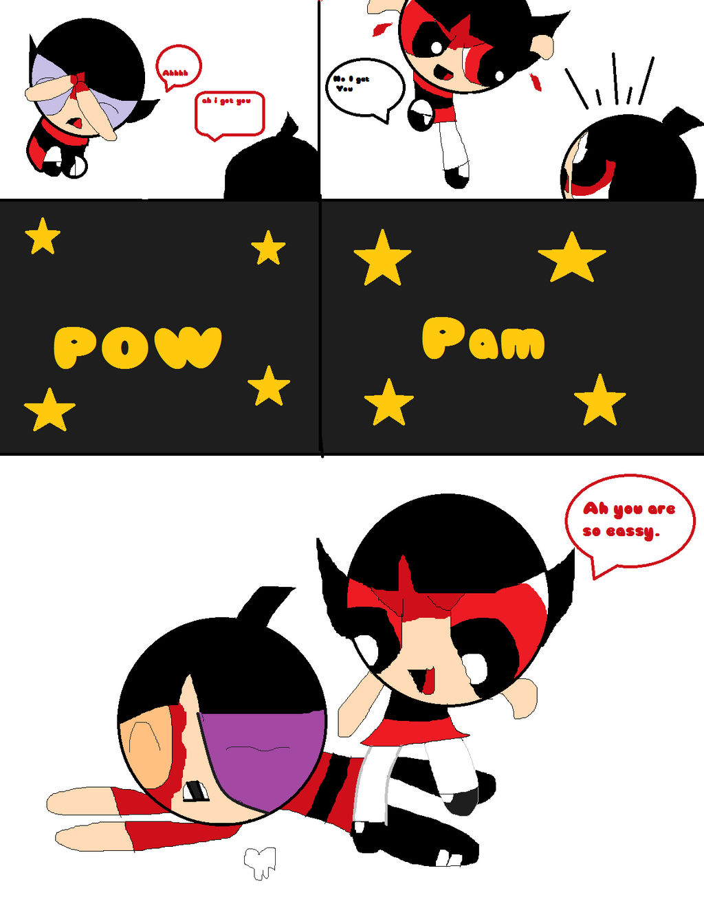 Red Buttercup Fight 2