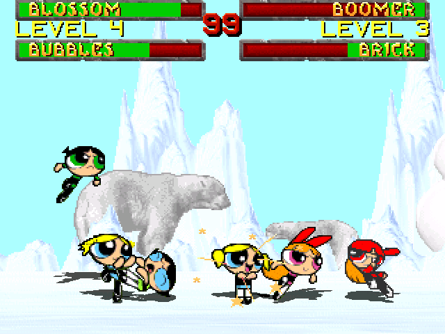 PowerPuff Girls VS RowdyRuff Boys