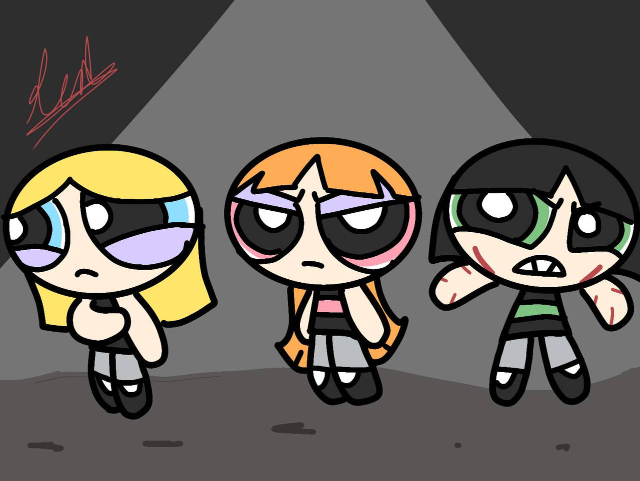 The Dark Powerpuff Girls By Redbuttercup1 On DeviantArt the-dark-powerpuff-girls-by-redbuttercup1-on-deviantart