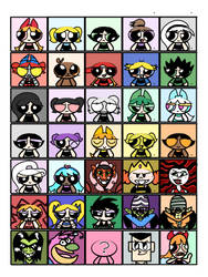 PPG Combat Revival's 35 Roster