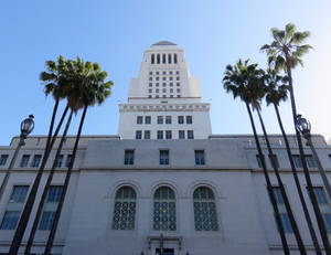 Looking Up To City Hall by ShipperTrish