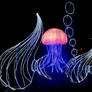 Glowing Fish and Jellyfish