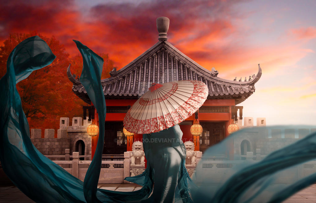 Visiting The Temple by Javialdo Visiting The Temple by Javialdo