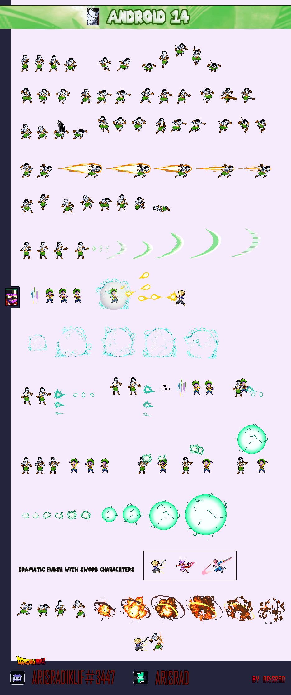Android Controls Sprites Android 14 swl sprite sheet By ARISRADIKLIF by arisrad on DeviantArt