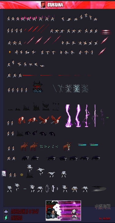 Sukuna-heian-era--swl-sprite-sheet-by-ARISRAD by arisrad on DeviantArt