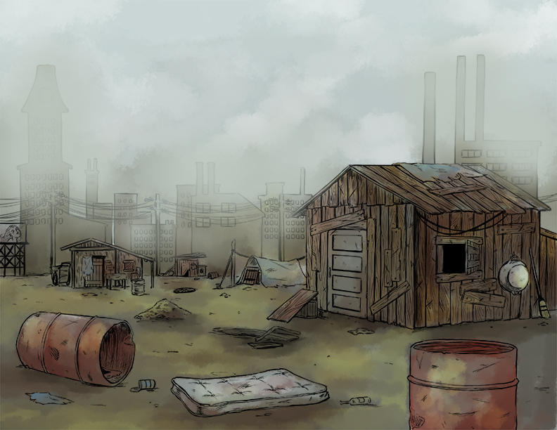 Run down city by torchicfan24 on DeviantArt