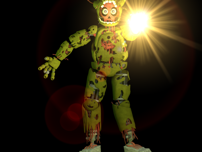 Springtrap Full body by 666TheFoxGamer666 on DeviantArt