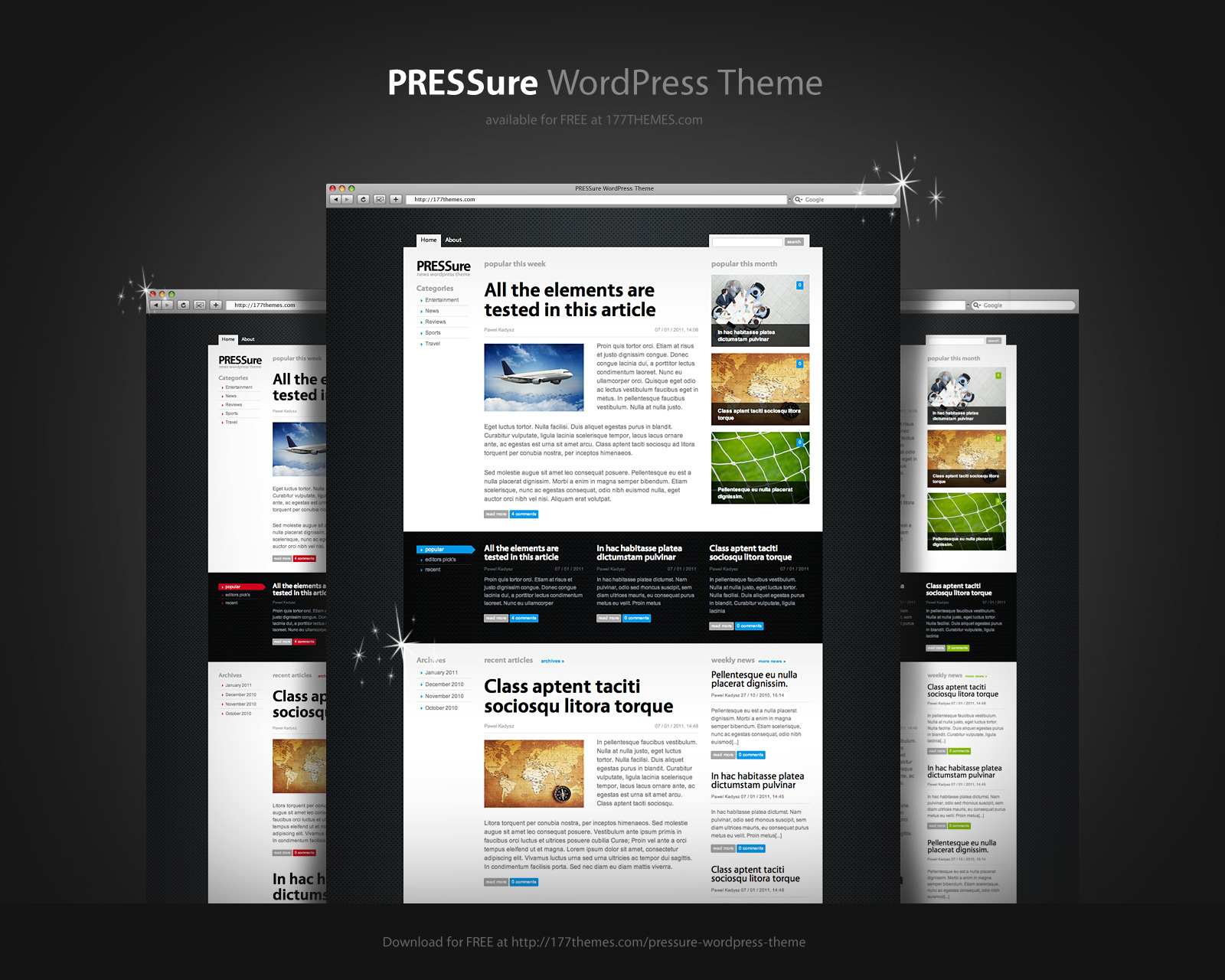 PRESSure WordPress Theme