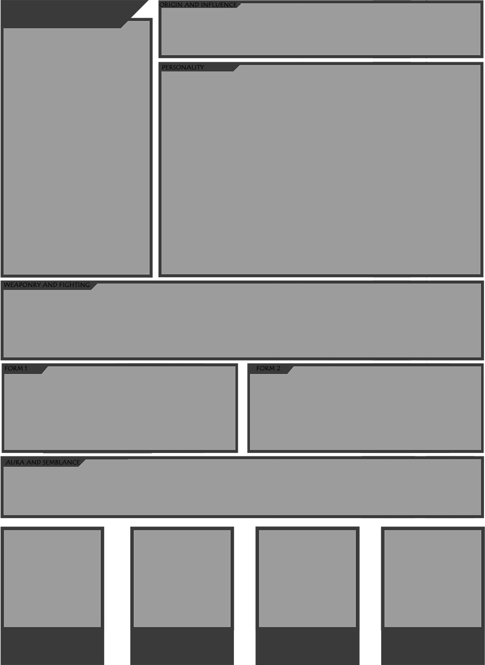 RWBY OC Template by Bushtuckapenguin on DeviantArt