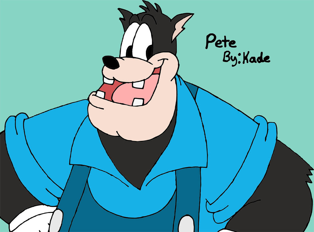 Disney Pete Digitalized Art by kade1064 on DeviantArt