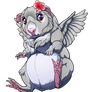 Amazing angel pig