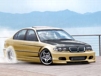BMW 3 Series Drifting