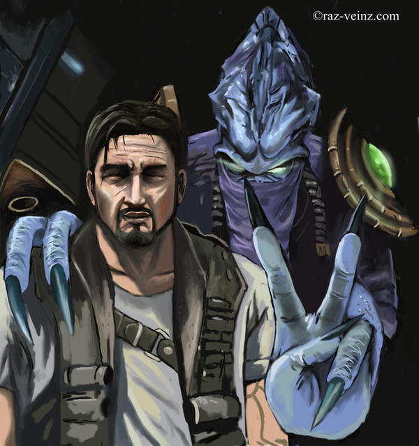 My friend Jim Raynor by Raz-Veinz