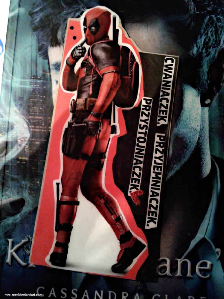 Deadpool Bookmark By Mrs Reed On DeviantArt