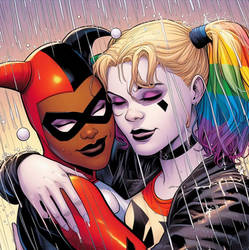 Harley Quinn with Harley Quinn 