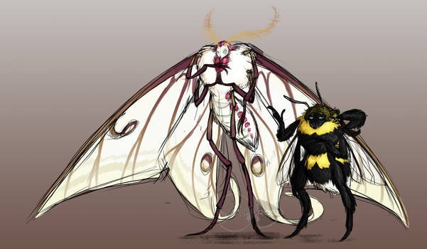 Moth Kos And Beedrone King