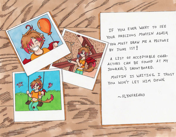 Ransom Note by flynfreakoarchives on DeviantArt