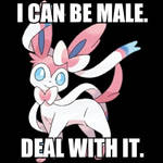 Sylveon can be male. by SkyheartPegasister