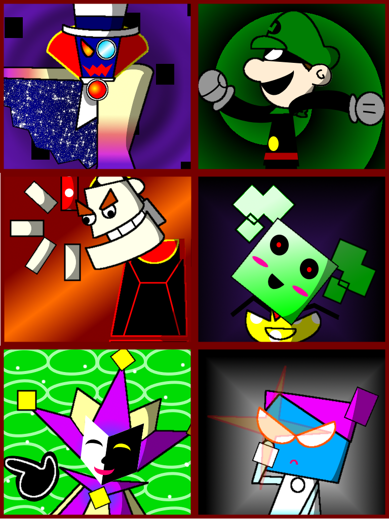 Super Paper Mario Villians