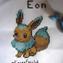 Cross stitch Eon Eevee