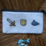 Cross stitch Legend of Zelda pencil bag