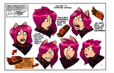 Mimiko and Zugelin expression sheet