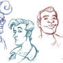 The Real Ghostbusters sketches