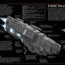 Halo UNSC Marathon-class heavy cruiser (SW ICS)