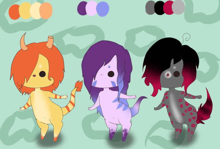 Cute chibi adoptables VIII taken