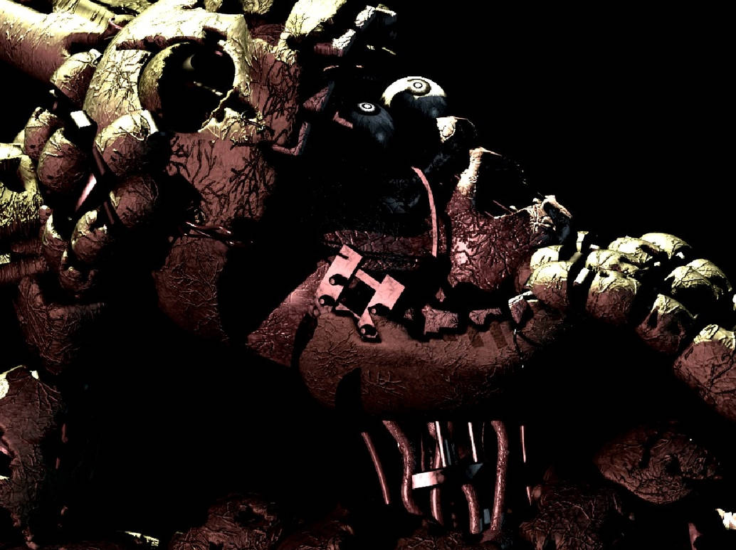 Springtrap face 2 by FlutterDragon23 on DeviantArt
