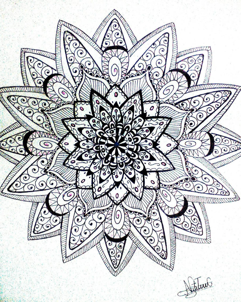 black mandala