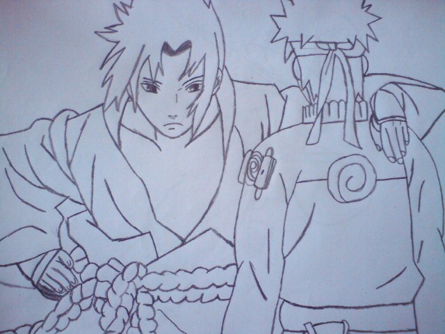 Naruto And Sasuke Drawing By Simply Complicated01 On Deviantart Naruto And Sasuke Drawing By Simply Complicated01 On Deviantart