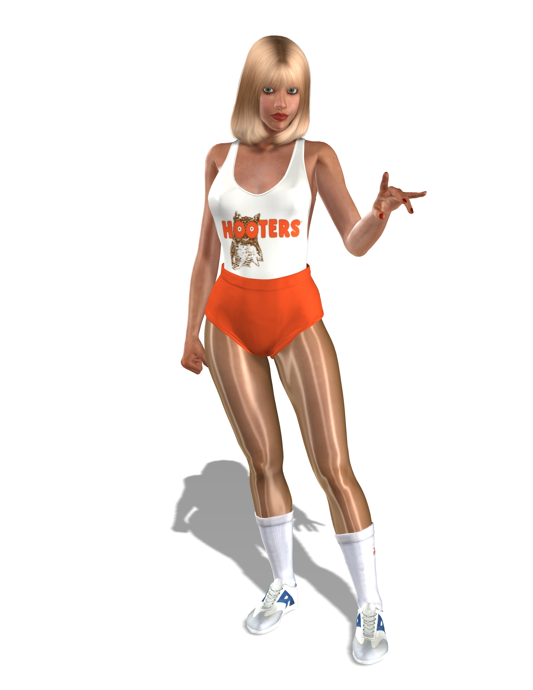 V4 Hooters Girl