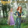 Rapunzel and Merida