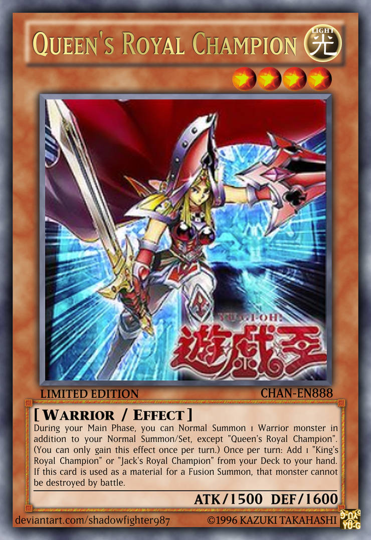 Queen's Royal Champion by shadowfighter987 on DeviantArt Queen's Royal Champion by shadowfighter987 on DeviantArt