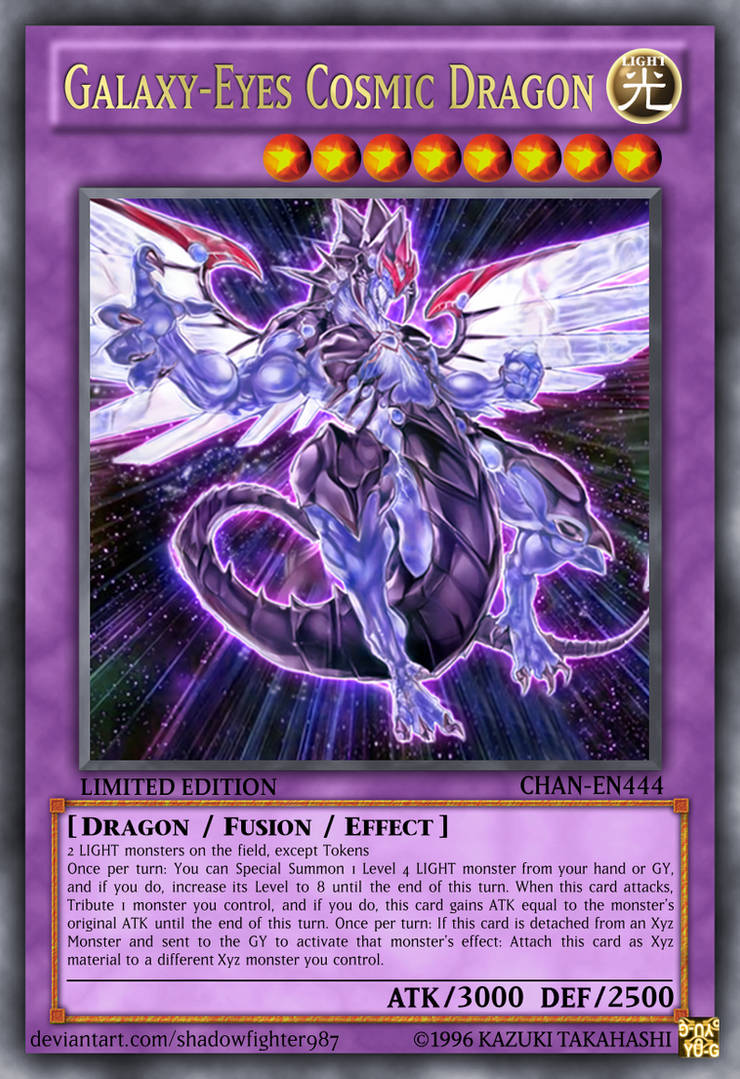 yugioh galaxy eyes cards Yu-gi-oh! - Number 107: Galaxy-Eyes Tachyon Dragon (ltgy-en044) - Lord of The Tachyon - 1st Edition it cannot be destroyed by card effects Neo Galaxy-Eyes Photon Dragon BLC1-EN070