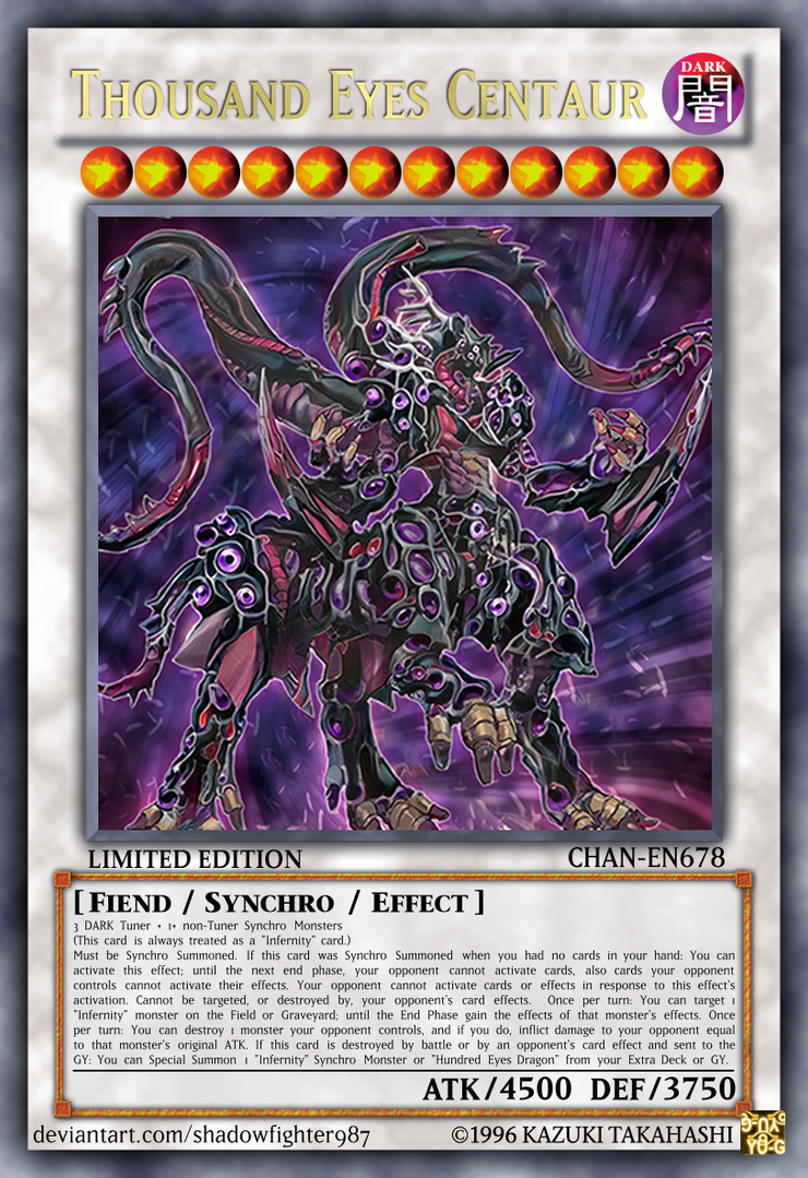 thousand eyes yugioh card Thousand-Eyes Avatar by BatMed Spellcaster/Fusion/Effect Level 1 ATK/0 DEF/0 Relinquished + Thousand 2009 Yu-Gi-Oh Retro Pack 2