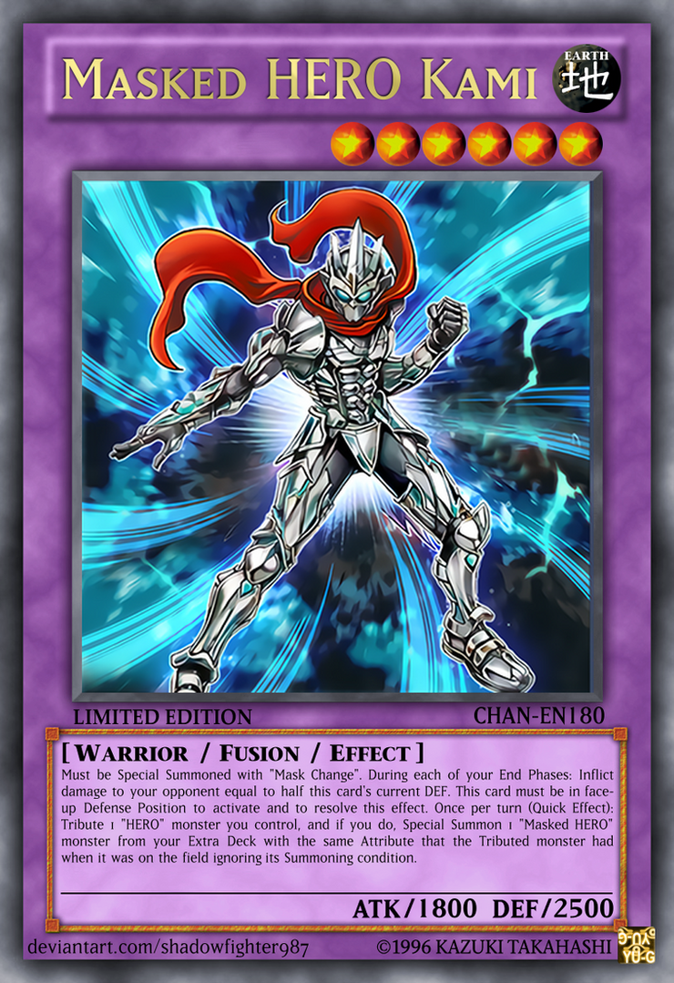yugioh masked hero cards Amazon.com: Yu-Gi-Oh! - Masked Hero Goka (GENF-EN094) - Generation Force - 1st Edition