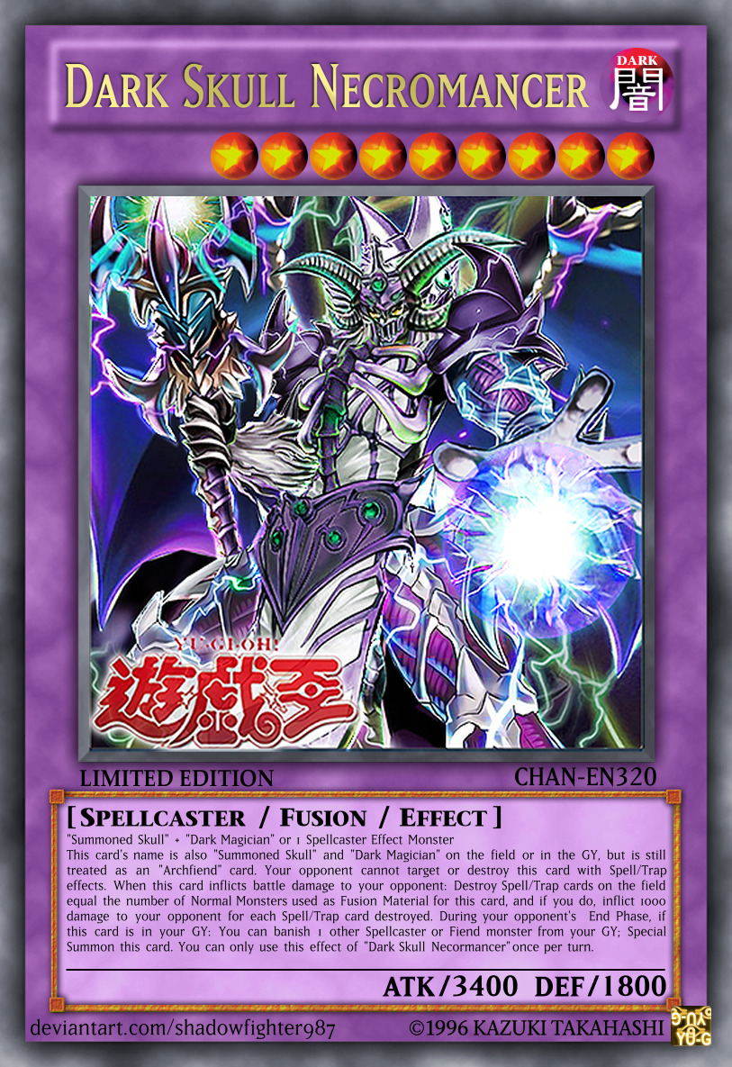 necromancer yugioh card Yu-Gi-Oh! - Doom of Dimensions immediately after this effect resolves Yugioh - Chaos Necromancer -