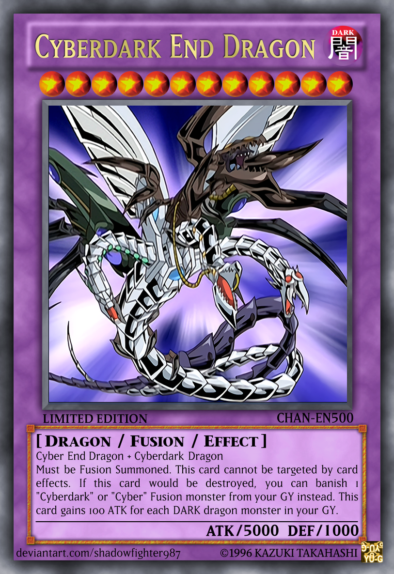 cyber end dragon yugioh card SGX1-ENG21 Cyber End Dragon (Secret Rare)