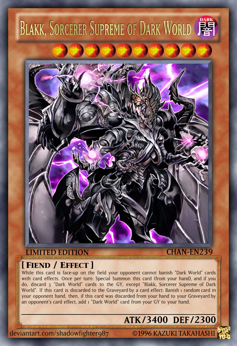 yugioh new dark world cards Yugioh Dark World Deck - Fiend, Virus, Gates, Underworld, Discard