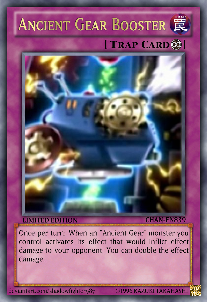 yugioh ancient gear trap cards CoreTCG negate that effect RA05-EN063C Ancient Gear Fusion