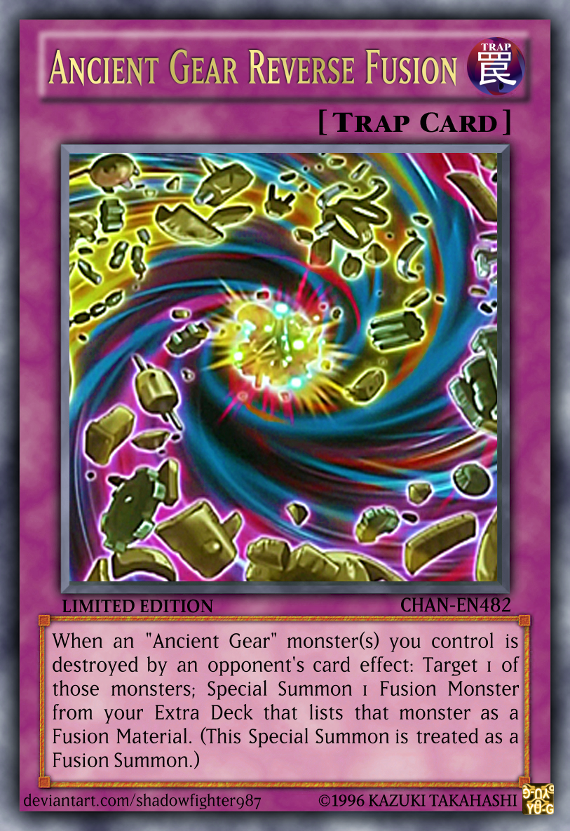 Ancient Gear Reverse Fusion by shadowfighter987 on DeviantArt Ancient Gear Reverse Fusion by shadowfighter987 on DeviantArt