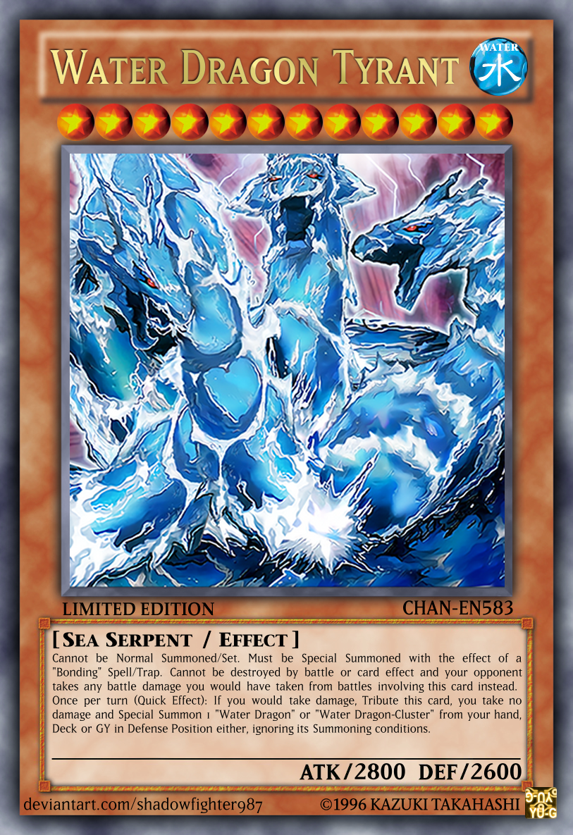 water dragon yugioh card Light Water Dragon - Maze of Muertos