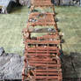 Fully modular wooden bridge